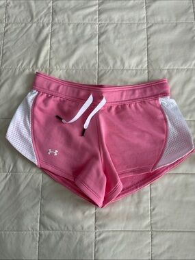 Under Armour Light Pink Athletic Shorts